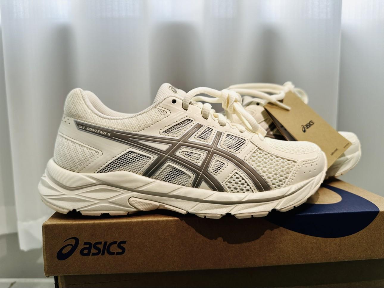 【ASICS Gel-Contend 4 | 春夏出街利器!米白配色 + 踩屎感脚感,这双鞋我锁了!